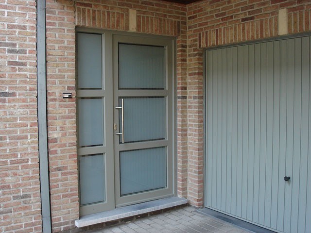 Versterkte Deur In Pvc